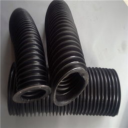 橡膠布絲杠伸縮防塵罩廠家價格